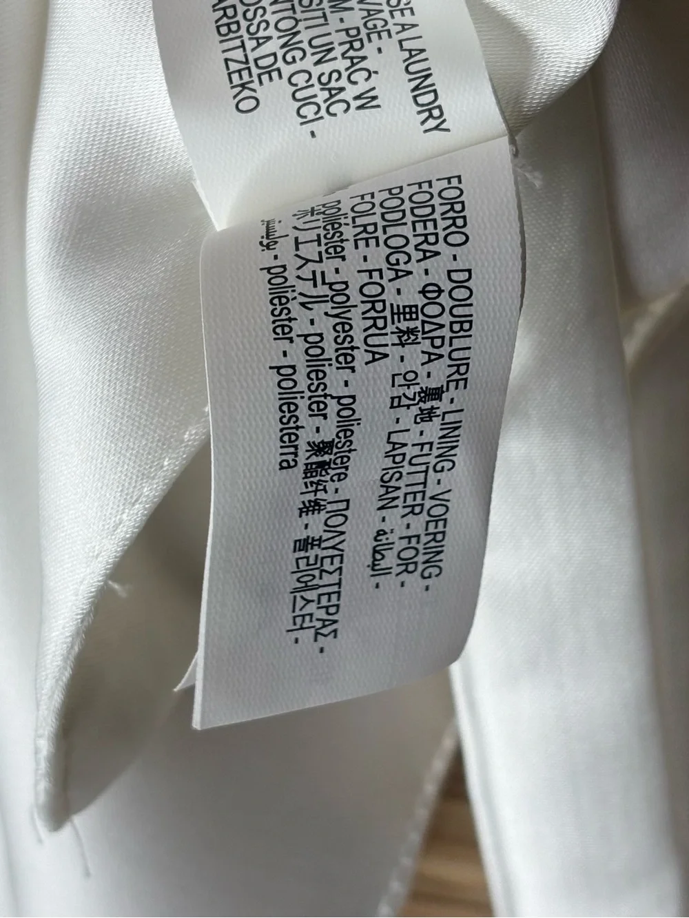 Zara Satin-Effect Tied Halter Top NWT Oyster White Sz M